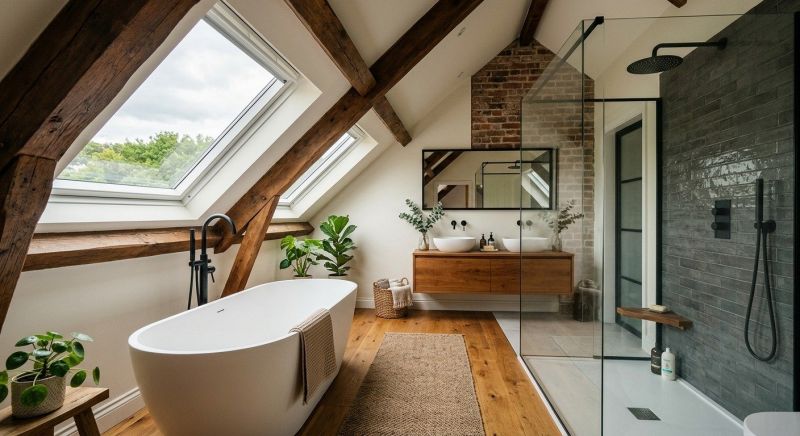 Attic Bathroom Remodeling in Hillsboro, OH