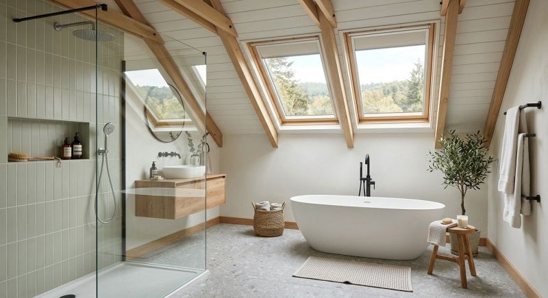Attic Bathroom Remodeling in Hillsboro, OH