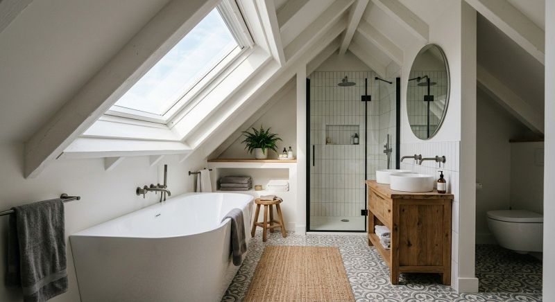 Attic Bathroom Remodeling in Hillsboro, OH