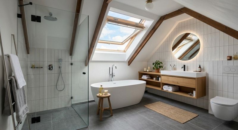 Attic Bathroom Remodeling in Hillsboro, OH