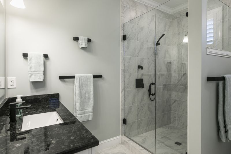 Granite Shower Installation in Hillsboro, OH