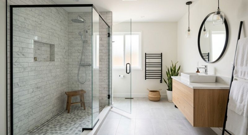 Tub To Shower Conversion in Hillsboro, OH